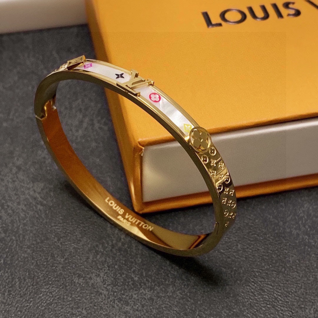 18K Louis Vuitton Idylle Blossom Pink Bracelet